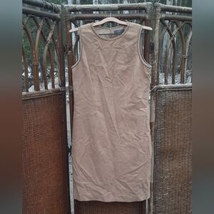 Liz Claiborne Tan Sleeveless Dress